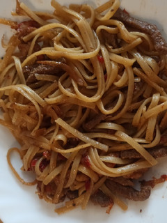 Una foto de Pasta al estilo Thai