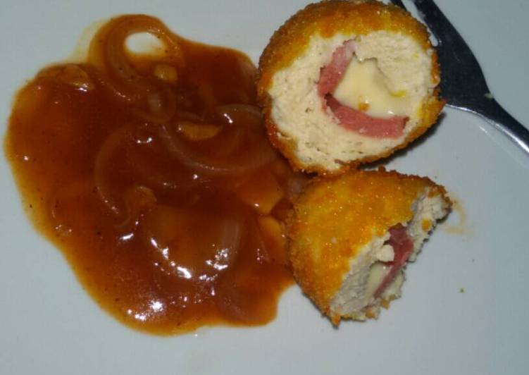 Bagaimana Menyiapkan Chicken cordon blue Anti Gagal