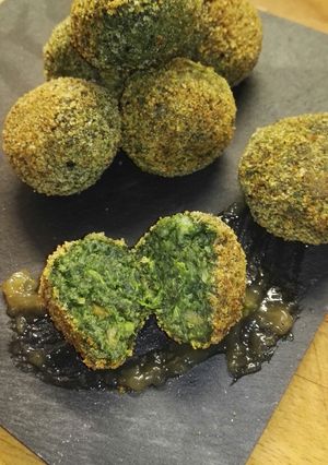 Foto di Polpette di spinaci