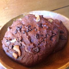 Vegan Gluten free chocolate cookies A picture of Vegan Gluten free chocolate cookies.