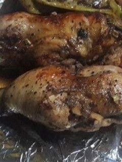 صورة لوصفة اوراك فراخ محشيه خضار