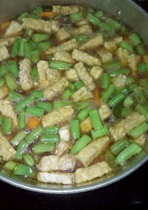 Foto resep Asem asem tempe sayuran