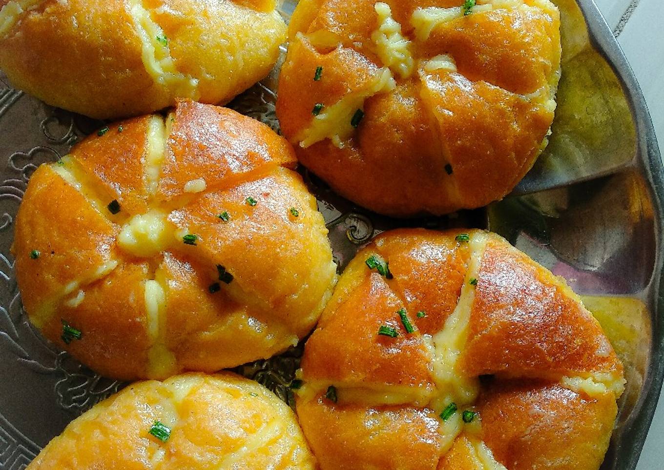 Korean Garlic Bread Ekonomis (tanpa cream cheese & whipcream)