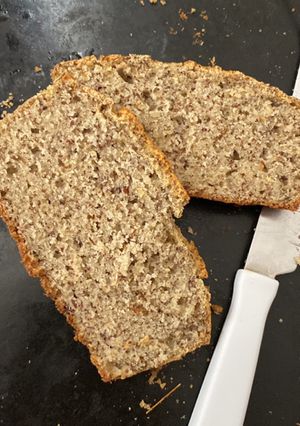 Una foto de Pan de harina de arroz & lino molido