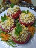 Tomates Rellenos Para La Mesa Navideña