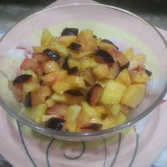 A picture of Mix fruit chaat.