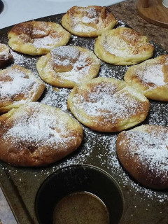 A picture of Mini Dutch Baby Pancakes.