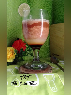 Foto resep TST (Teh Susu Telur)