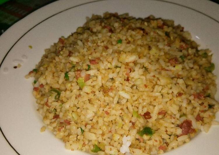 Resep: saat makan malamNasi Goreng Pedas Kornet