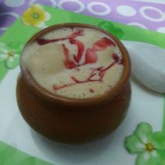 Apple custard icecream A picture of Apple custard icecream.