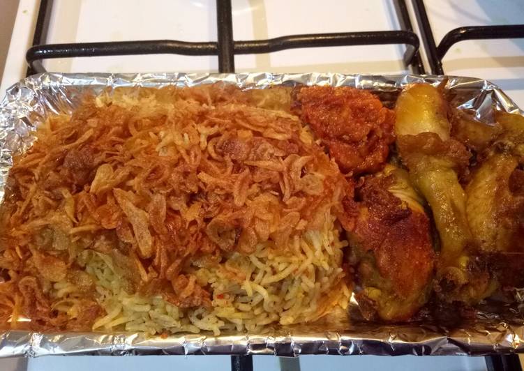 Bagaimana Menyiapkan Nasi kebuli with basmati rice (cook with magic com) Top Enaknya