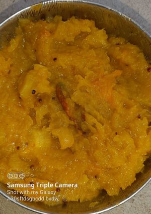 A picture of Pumpkin halwa.