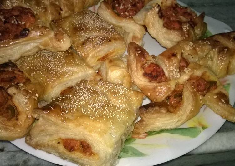 How to Prepare Quick Chicken Puffs