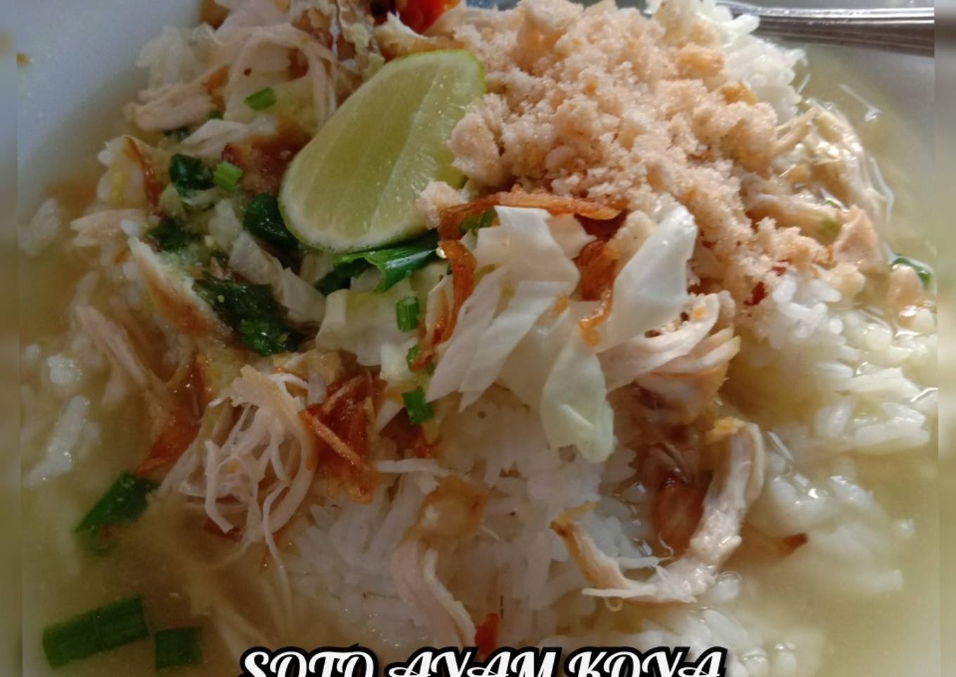 Soto Ayam Koya Rumahan Nikmat