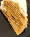 Torre de panqueques y dulce de leche