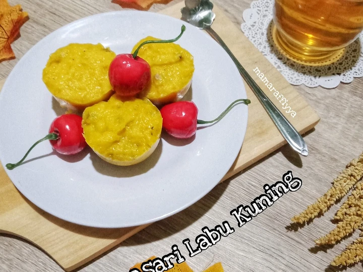 Langkah Mudah untuk Membikin Resep Nagasari labu kuning yang Enak Banget Anti Ribet, Mantap