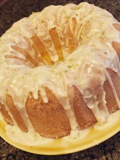 A picture of Lemon Lime Pound Cake.