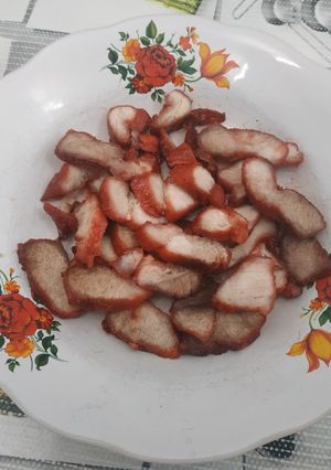 Foto resep Daging panggang merah