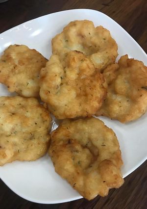 Hình của món Chả mực giã tay.