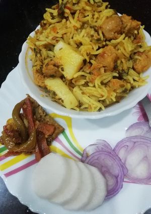 A picture of Methi Pulav.