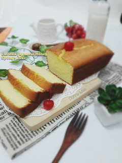 Foto resep Castella Tradisional Japanese Honey Sponge Cake