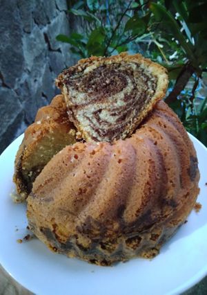 Foto resep Marmer cake