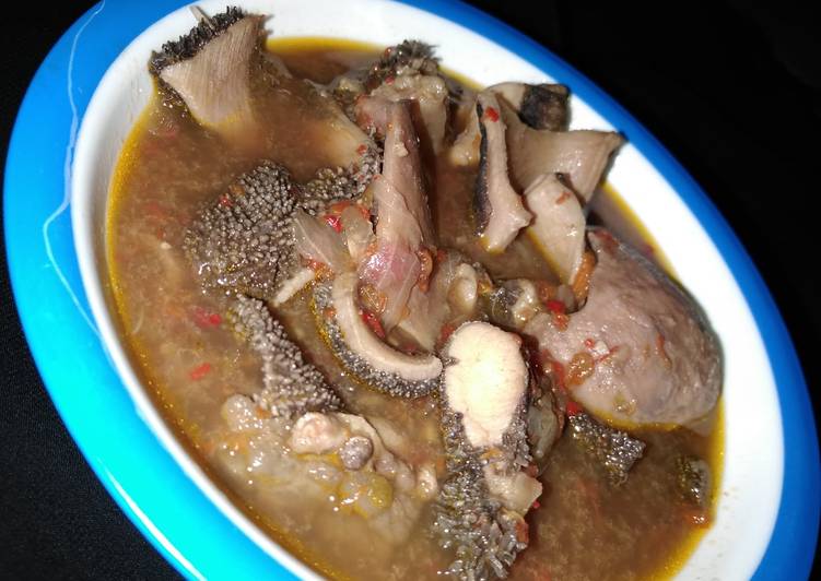 Easiest Way to Make Perfect Intestine pepper soup