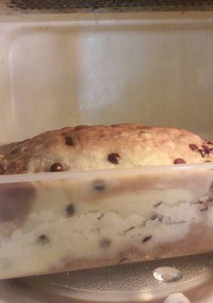 Una foto de Budín rico fácil y rápido en 15' en microondas
