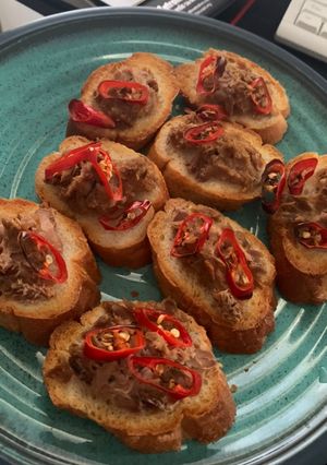 Gambar Roti Baguette Tuna