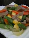 Tumis Buncis Bakso