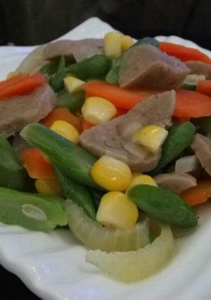 Foto resep Tumis Buncis Bakso