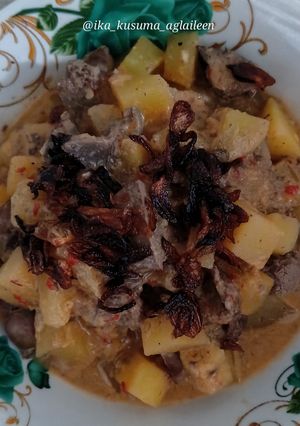 Foto resep Sambal Goreng Kentang (Dengan Santan)