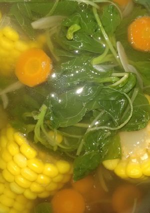 Foto resep Sayur bening bayam