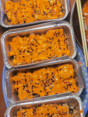 Resep Salmon Kani Mentai Rice Enak