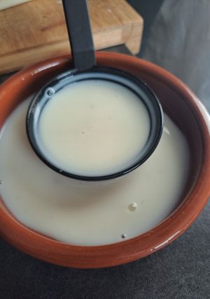 Une photo de Crème anglaise sans œufs