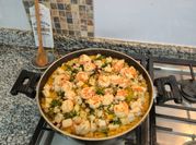 Una foto de camarones con paprika