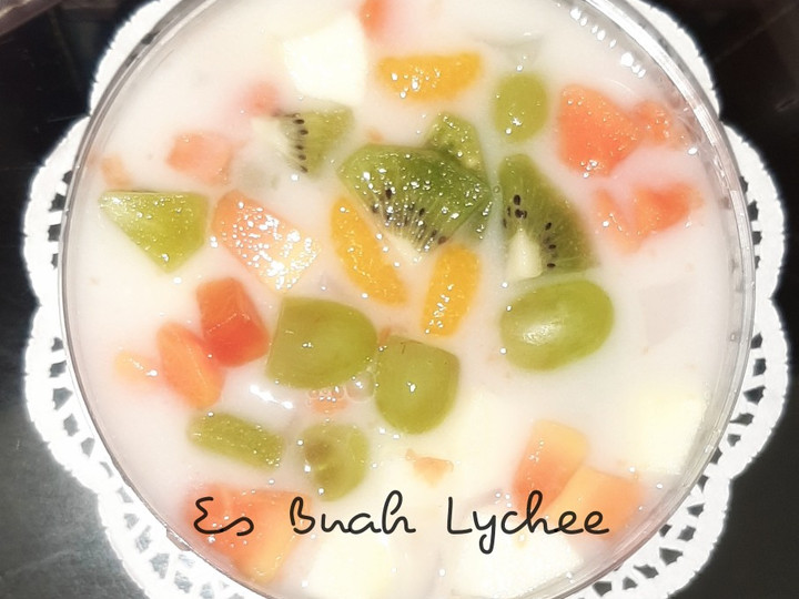 Bagaimana Menyiapkan Es Buah Lychee, Menggugah Selera