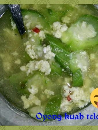 Langkah Mudah untuk Membuat Resep Tumis oyong kuah telor yang Enak Banget Anti Ribet, Menggugah Selera