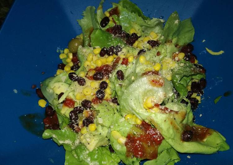 Vegan mexican salad