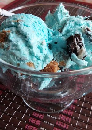 Φωτογραφία της συνταγής Cookie monster ice cream