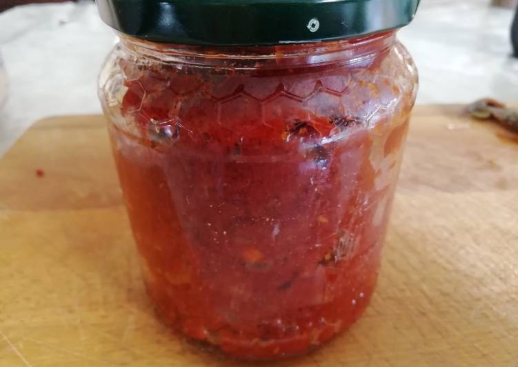 Recetta di Veloce Pesto di pomodori secchi