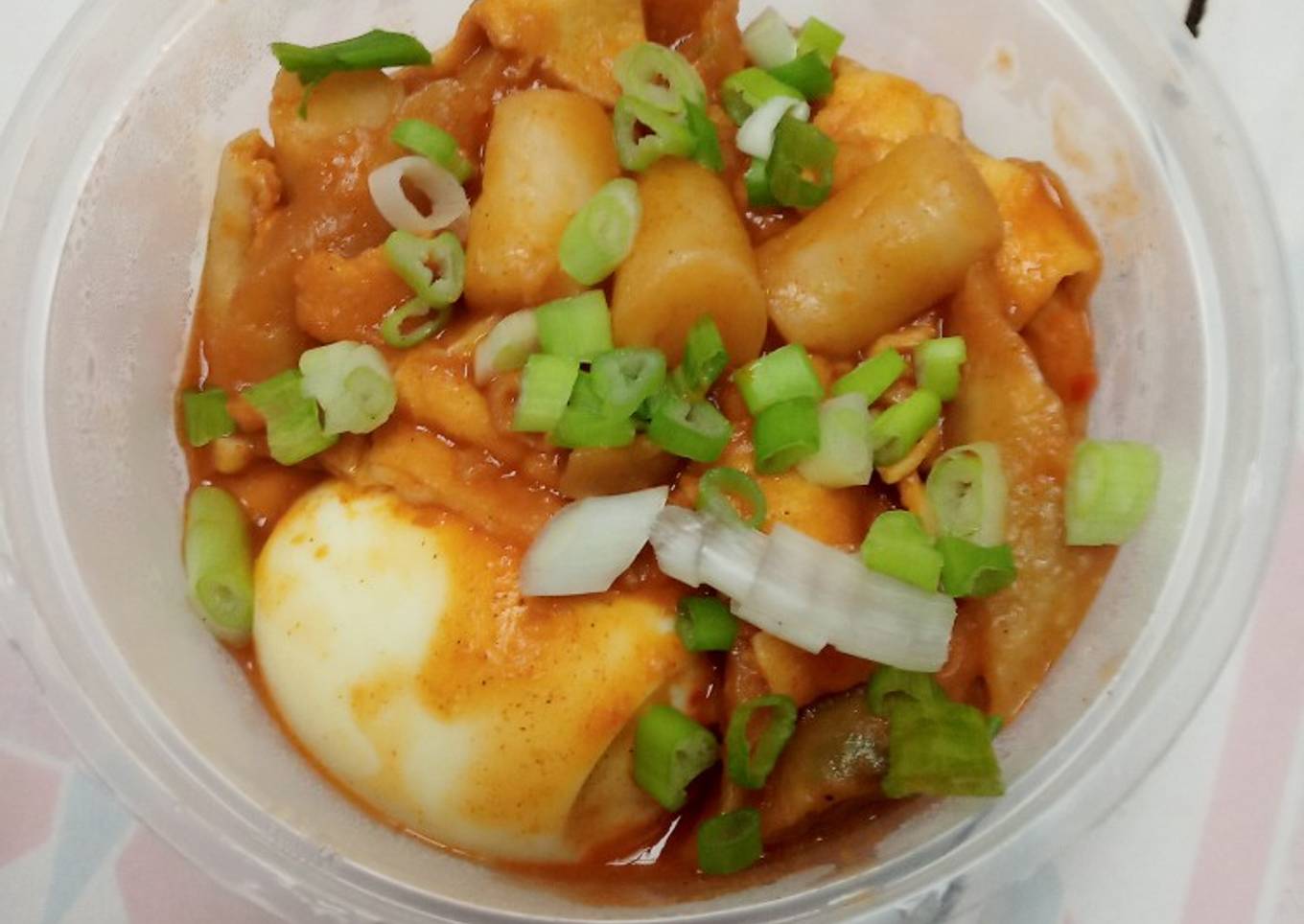 Tteokbokki Ala kadarnya 😉