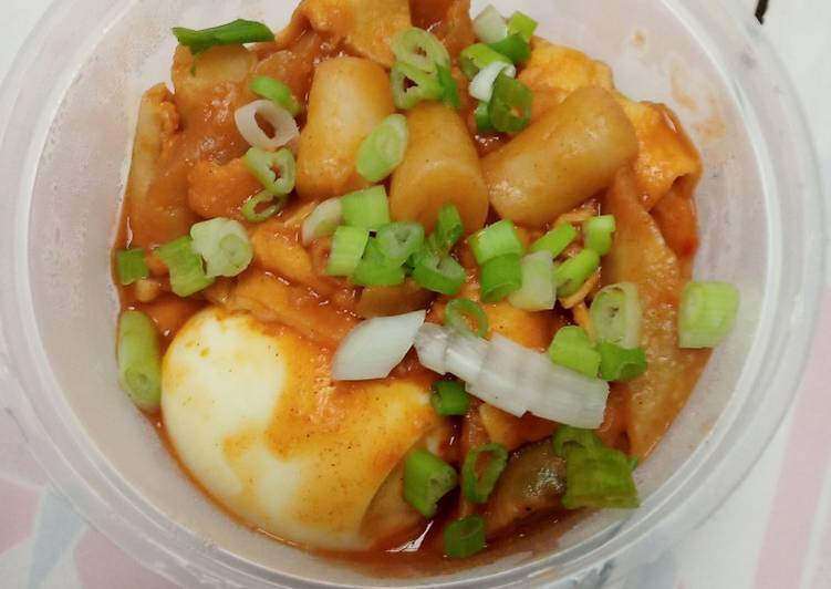 Tteokbokki Ala kadarnya 😉