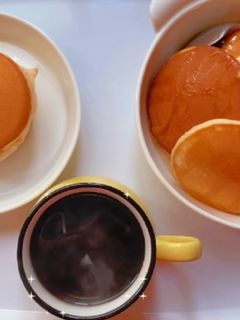 صورة لوصفة طريقة البان كيك القطني 🥞✨