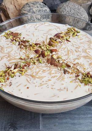 A picture of Creamy Pasta Seviyan.