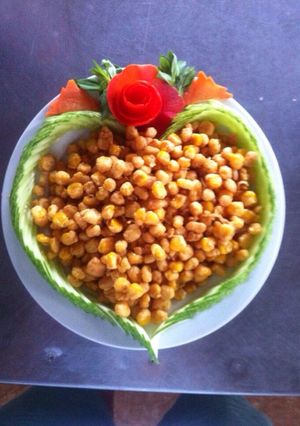 Hình của món Ngô chiên bơ 14-02.