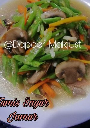Foto resep Tumis Sayur Jamur