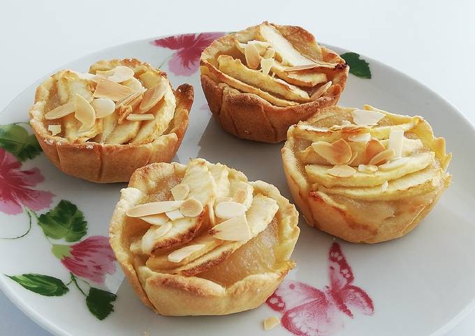 Recette Savoureux Tartelette aux pommes