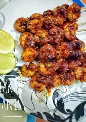 Foto resep Udang bakar pedas manis