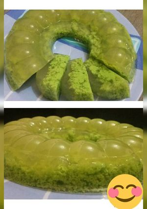 Foto resep Puding lumut mudah dan cepat
